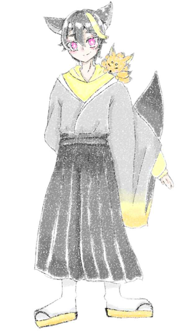 月狐の立ち絵