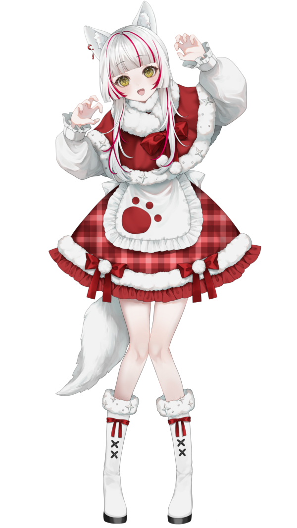 狼月シキの立ち絵