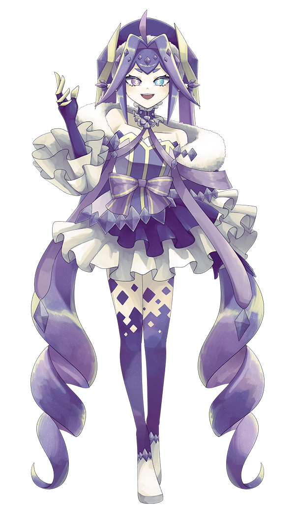 鏡彩ラメの立ち絵